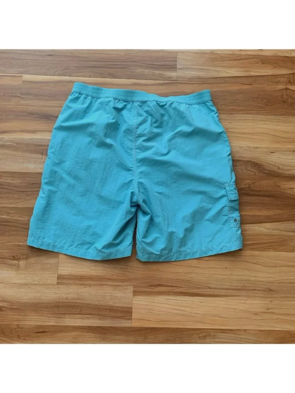 Polo Ralph Lauren Mesh Lined Cargo Swim Board Shorts Men’s 2XLT Aqua Blue - Picture 6 of 11